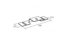 Ecophon 26301299 Direct Fixing Plate (50)