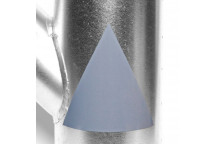 Albion DUCTM04 Duct ID Triangles EXTRACT AIR Grey (5/sheet)