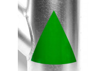 Albion DUCTM03 Duct ID Triangles FRESH AIR Green (5/sheet)