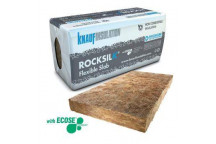 Knauf 2411408 Rocksilk Flexible Slab 70mm x 600mm x 1.2m (8pk)