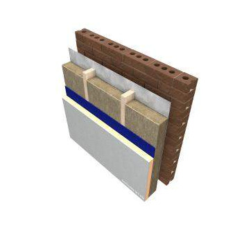 Knauf 2411424 Rocksilk RS45 30mm x 600mm x 1.2m (16pk)