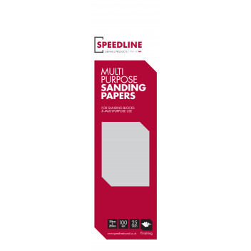 SPEEDLINE A4 Sand Paper 150 Grit (25)