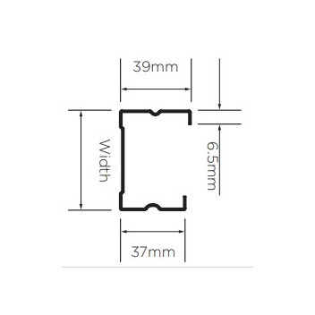 British Gypsum 09129/2 Gypframe 70 S 50 C Stud 3000mm