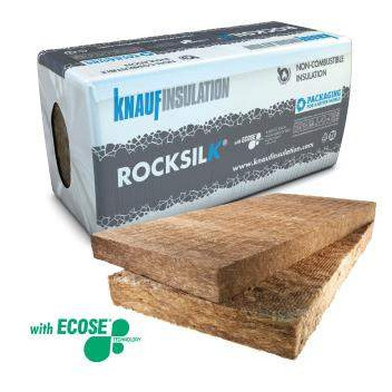 Knauf 2411438 Rocksilk RS100 25mm x 600mm x 1.2m (12pk)