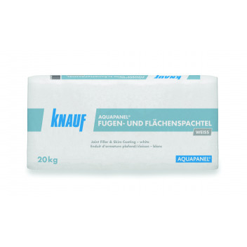 Knauf 131095 Aquapanel Joint Filler & Skim Coat White 20kg