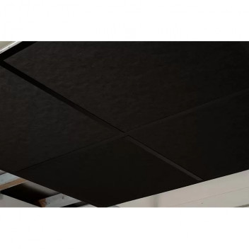 Zentia BP2695M4GBK Colortone Neeva Board 15x600x600mm Black (40)