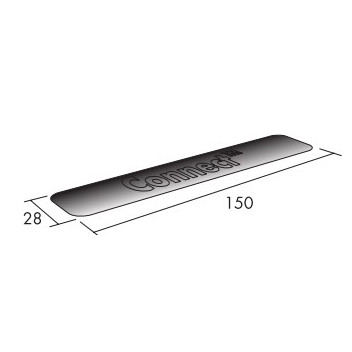 Ecophon 26301219 Connect Spline 150mm x 28mm x 2mm Black