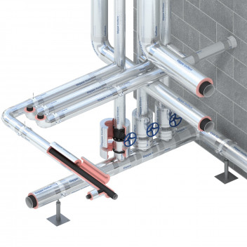 Kingspan Kooltherm Pipe Insulation 76mm o.d. x 20mm x 1000mm