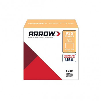 Arrow P35 Staples 10mm 3/8in Box 5040