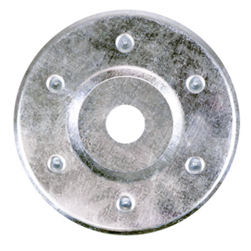 TIMco MID80 Metal Insulation Discs Zinc Plated 85mm (50)