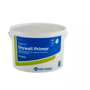 British Gypsum 09076/9 Gyproc Drywall Primer 10ltr