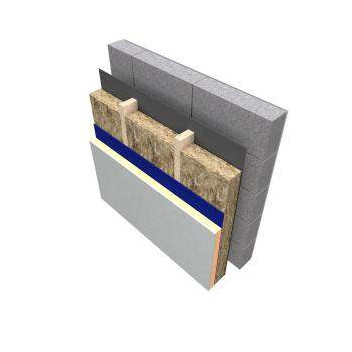 Knauf 587268 Omnifit Slab 35 75mm x 600mm x 1.2m (8pk)