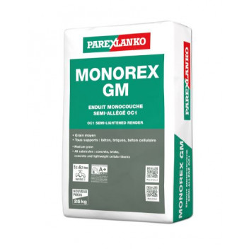 Sika 632156 Parex Monorex GM 25kg (G00) Natural White