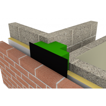 ARC TBM100/125 T-Barrier Masonry 100mm Cav 110/100x130/250x1.2m