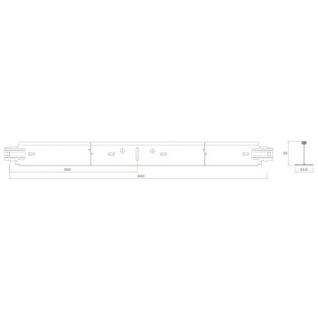 Ocelot SL3-600 Powergrid X Cross Tee 600mm