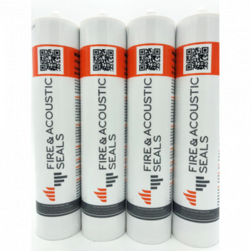 FIRE ACOUSTIC FAWHITE Intumescent Mastic Sealant 310ml White