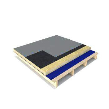 Knauf 606057 Rocksilk Flat Roof Slab 145mm x 1m x 1.2m