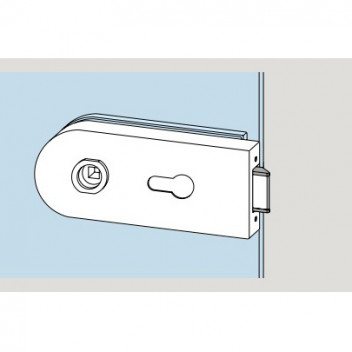 HAR 74745 Studio Rondo Lock W/O Rose SSS