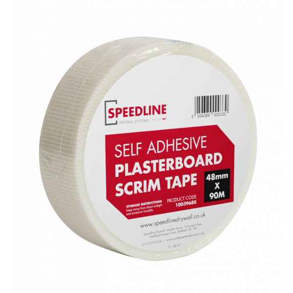 Speedline Plasterboard Scrim Tape SelfAdhesive 48mm x 90m