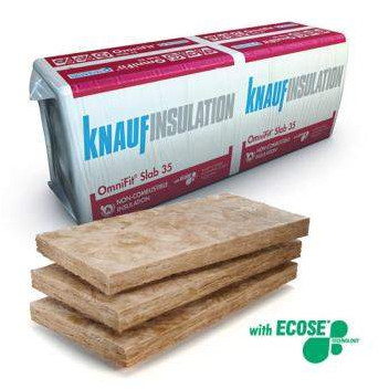 Knauf 587280 Omnifit Slab 35 150mm x 600mm x 1.2m (4) Knauf 587280 Omnifit Slab 35 150mm x 600mm x 1.2m (4)