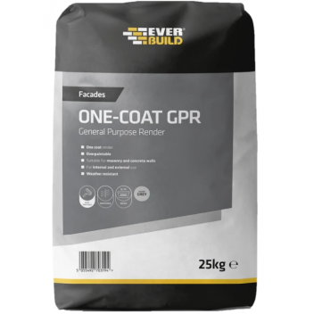 Sika 636028 Facades One Coat GPR 25kg Grey Sika 636028 Facades One Coat GPR 25kg Grey
