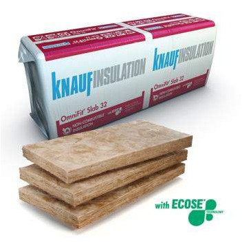 Knauf 787013 Omnifit Slab 32 100mm x 600mm x 1200mm (6) Knauf 787013 Omnifit Slab 32 100mm x 600mm x 1200mm (6)