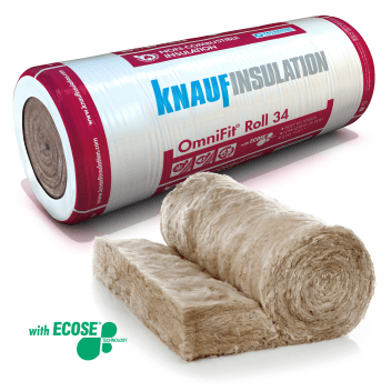 Knauf 417796 Omnifit Roll 34 (Uncut) 100mm x 1.2m x 5.2m Knauf 417796 Omnifit Roll 34 (Uncut) 100mm x 1.2m x 5.2m