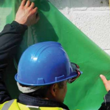 CVP Vapour Moisture Barrier CF 125mu 2.5m x 50m Green