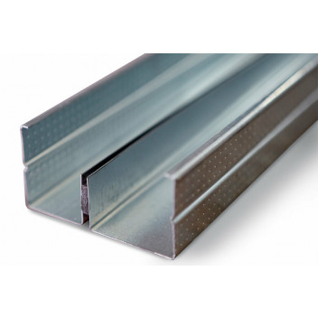 Siniat 158851 Resilient Acoustic Stud RAS90/P 0.6x90 x 3600mm (4) Siniat 158851 Resilient Acoustic Stud RAS90/P 0.6x90 x 3600mm (4)